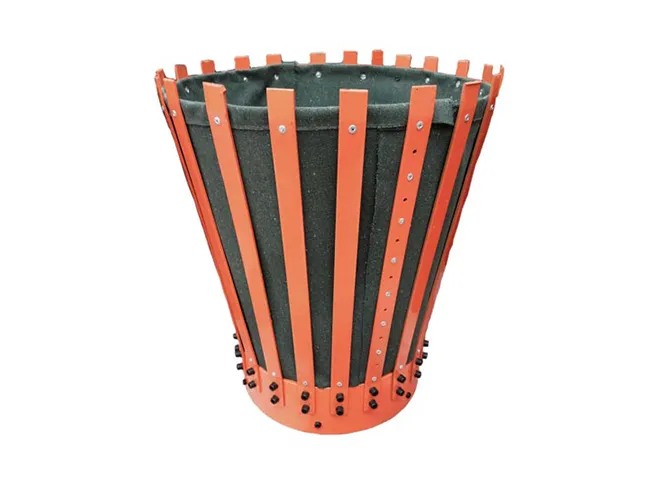 Canvas Cement Baskets